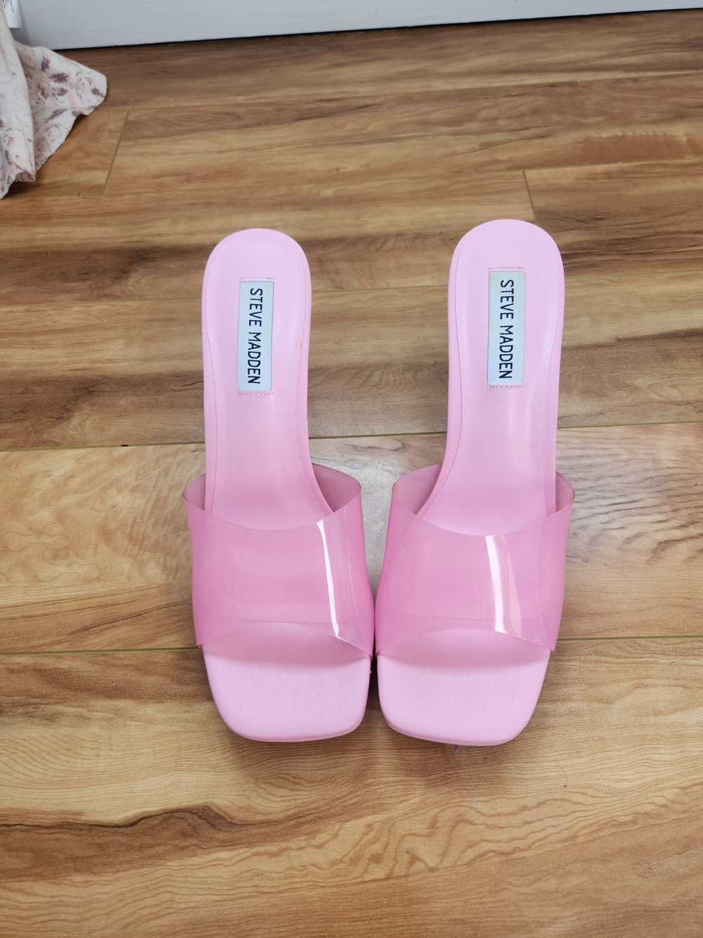Steve Madden Pink LIPA Slide Sandals